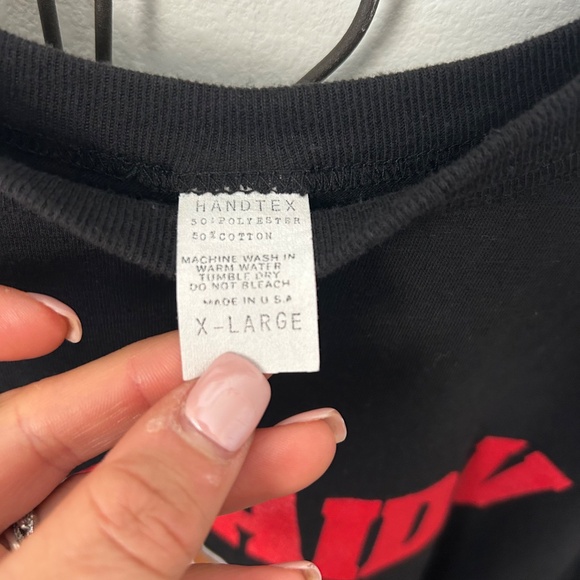 Vintage 1992 Neil Young Farm Aid V Ringer Tshirt, Size  XL - Picture 3 of 4